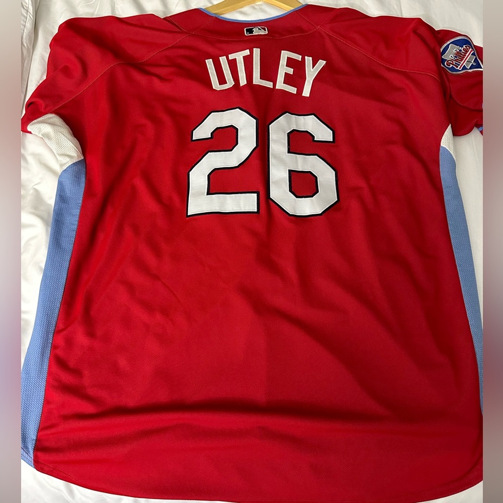 Majestic All Star Game Jersey Chase Utley #26 MLB Stitched National 2009